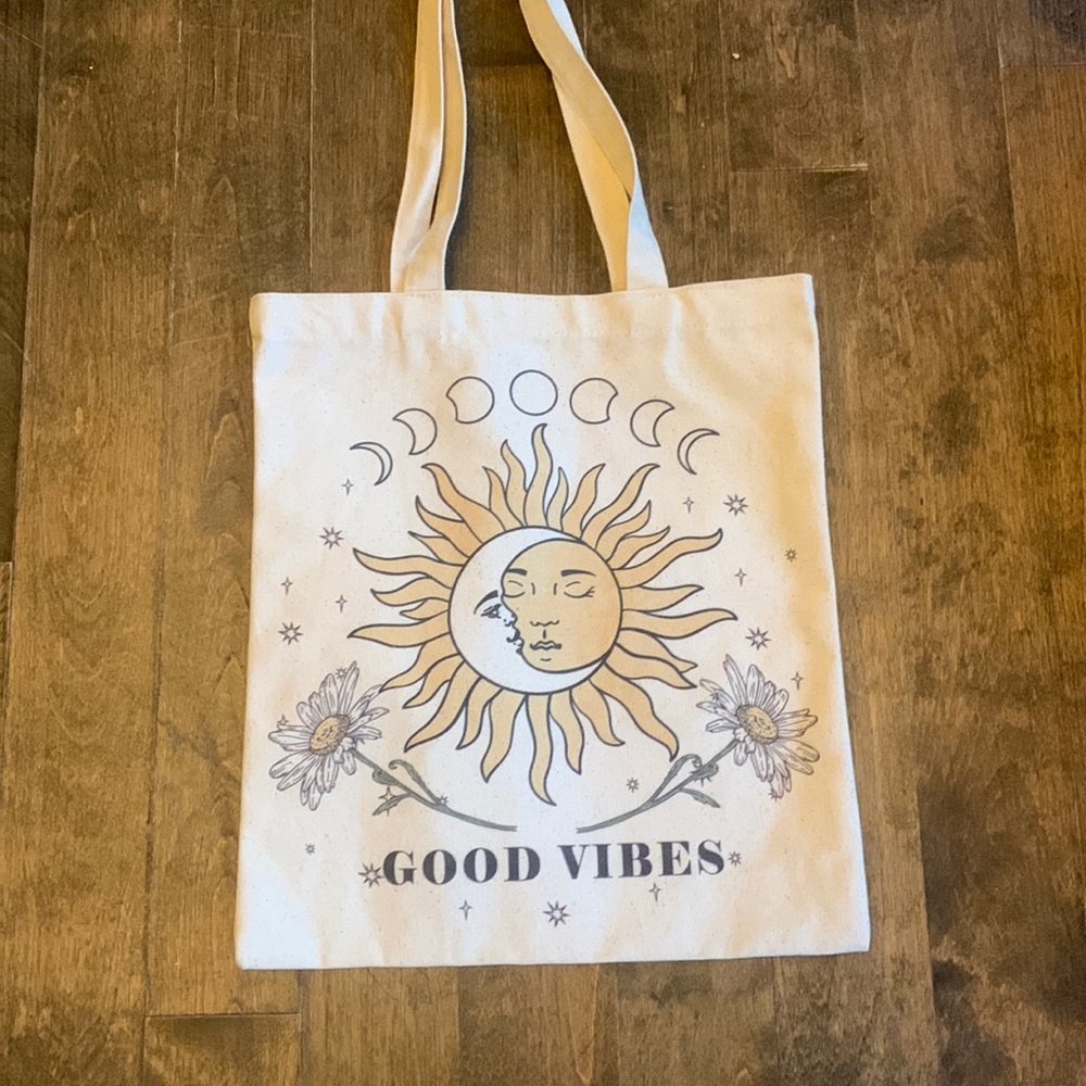 Good vibes tote bag